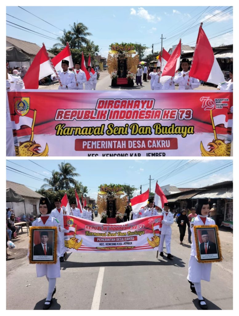 KARNAVAL SENI DAN BUDAYA PEMERINTAH DESA CAKRU TH.2024