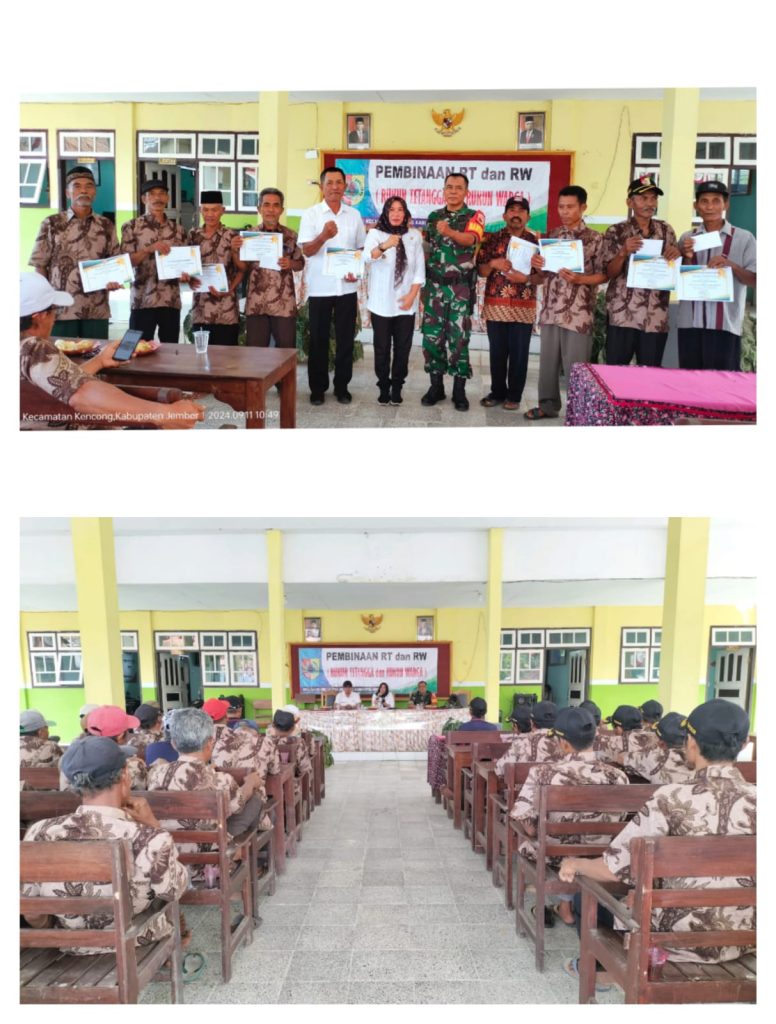 PEMBINAAN RT/RW DESA CAKRU TH.2024